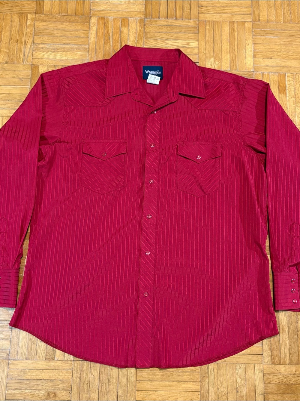 Vintage Wrangler Pearl Snap Long Sleeve Shirt
